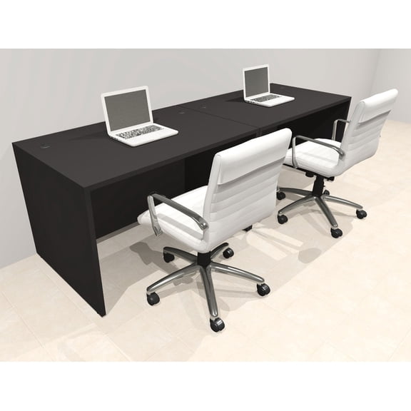 Two Person Modern No Panel Office Workstation Desk Set, #OT-SUS-SPN4