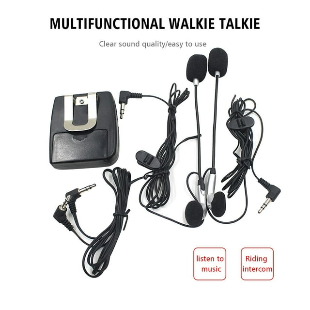 TwoPerson Talkie Integrated With Microphone Headset Two Sets For The
