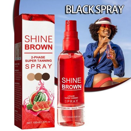Two-Phase Tanning Spray Watermelon Refreshing Moisturising Tanning