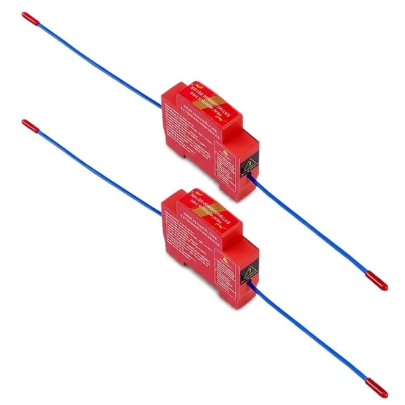 Two-Piece Automatic Aerosol Fire Extinguishing Device Set with Red Housings and Lead Wires