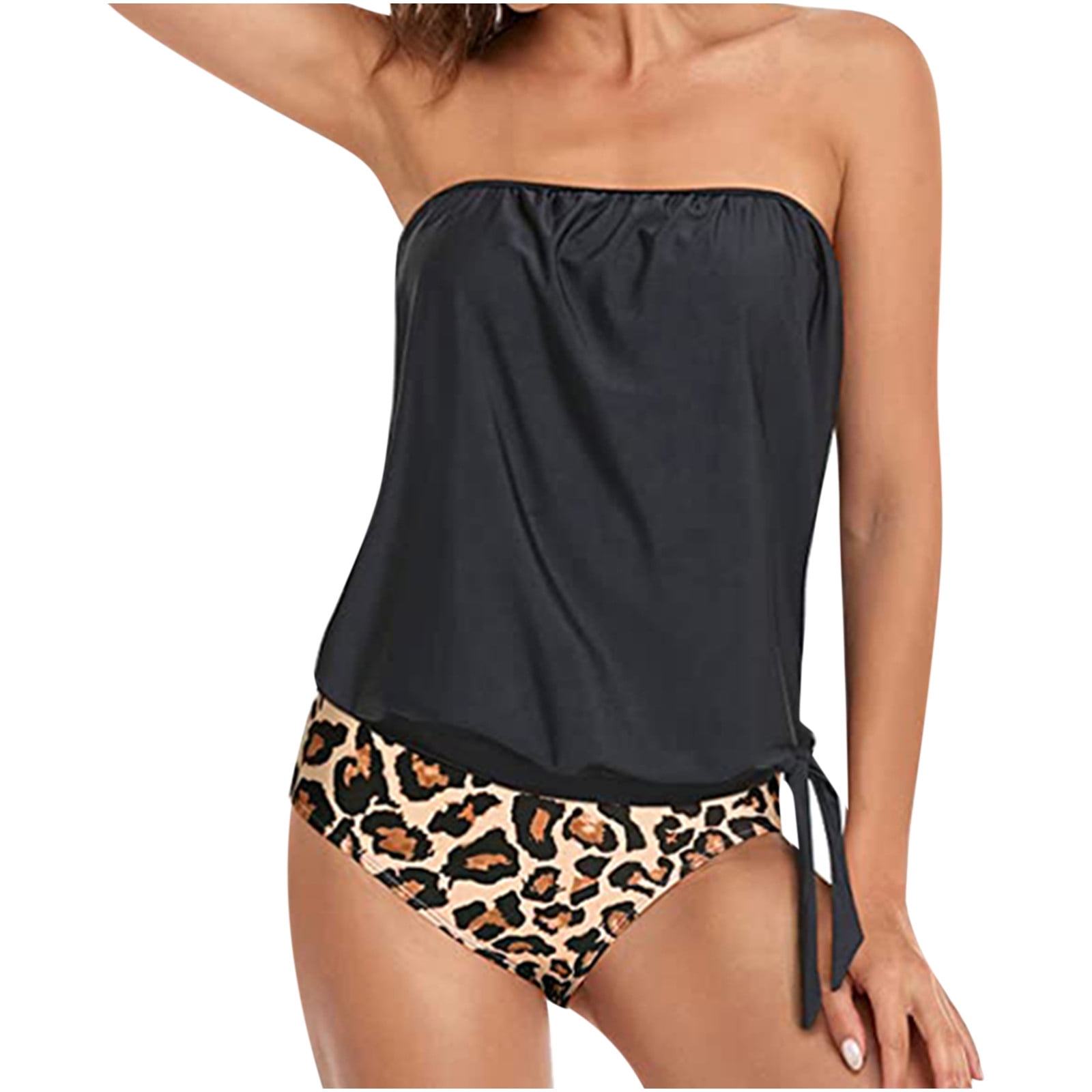 Ladies shop bandeau swimsuits