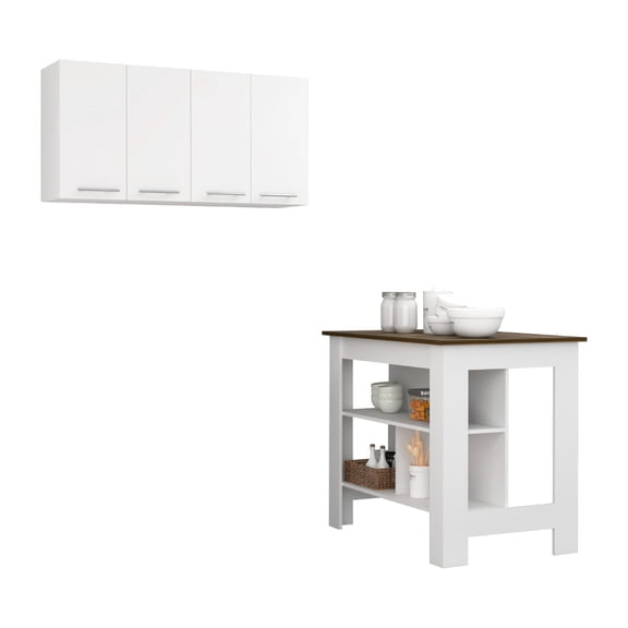Two-Piece Kitchen Set, Space-Saving Design - Fits Well in Small Spaces