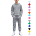 thumbnail image 1 of Two Piece Lounge Sets for Boys Long Sleeve Hooded Pullover Sweatshirt and Jogger Pants with Pockets Matching Sets Fall Winter Outfits, 1 of 10