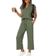 thumbnail image 1 of Two Piece Lounge Sets for Women Spring Vacation Beach Travel Airport Outfits Casual Cruise Fashion 2026, 1 of 6