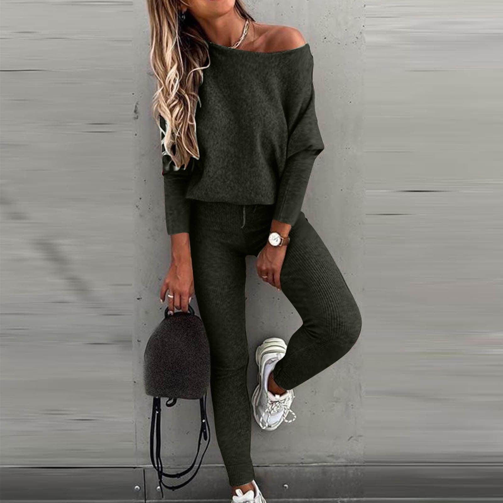 Two Piece Outfits For Women Lounge Sets For Women Sweatpant Joggers Set Tracksuit Sweatsuits