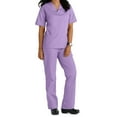 thumbnail image 1 of Two Piece Scrub Set (Lilac, Medium), 1 of 1