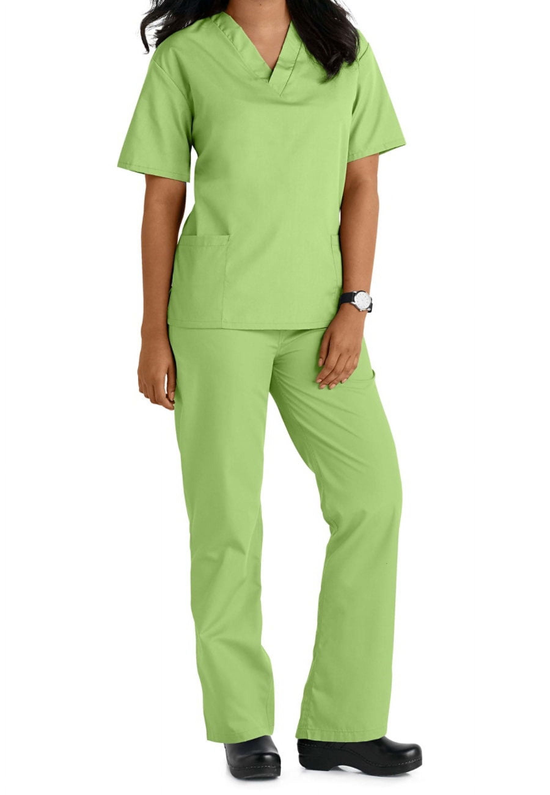 Lime green scrub top sale