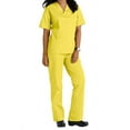 thumbnail image 1 of Two Piece Scrub Set (Yellow, Small), 1 of 7
