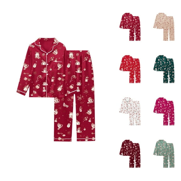 Two Piece Sets for Women – Modal Lounge Sets with Button Up Top and Pajama Shorts for Summer Lightweight Comfort Printed Women's Long Sleeved Pajamas Pajamas