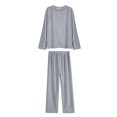 thumbnail image 1 of Two Piece Sets for Women – Pajama Sets Designed for Weekend Calm or Travel Nights Women's Two Piece Coral Comfortable Skin Friendly Pajamas And Pants Set, 1 of 3