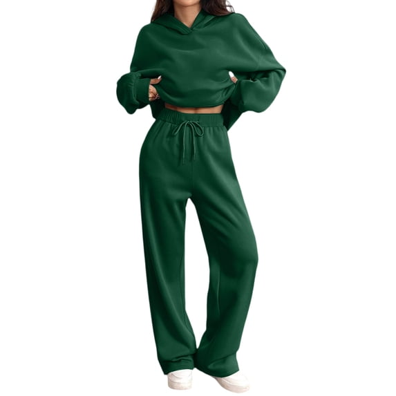 Two Piece Sets Women Sweatsuit Hoodie and Sweatpants Casual Lounge Women Sets Clothing