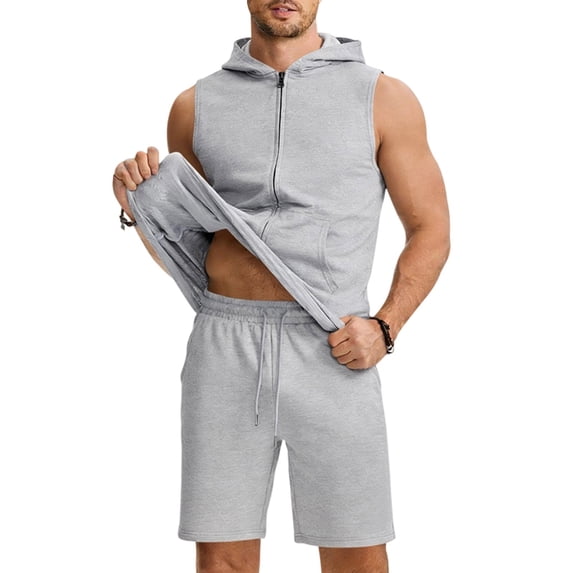Two Piece Summer Casual Set for Men Short Sleeve Crewneck T Shirt and Shorts Outings Active Weekends Warm Weather Travel Black 4XL