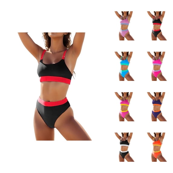 Two Piece Swimsuit for Women Push Up Bikini Set Thong Brazilian Womens Swimsuits Bathing Suit