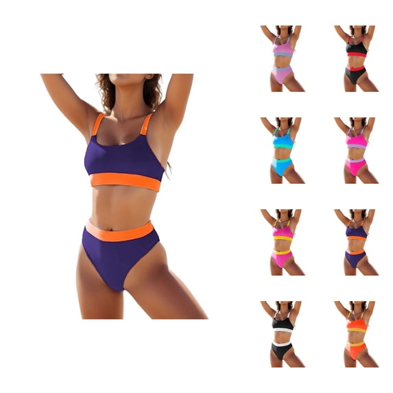 Two Piece Swimsuit for Women Push Up Bikini Set Thong Brazilian Womens Swimsuits Bathing Suit