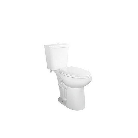 Two Piece Toilets Elongated, 1 set Ceramic and Plastic Lid Split, 21“ Raised Toilet Top Push Dual Flush and ADA Comfort Height Toilet 2469 +2488 (Long)