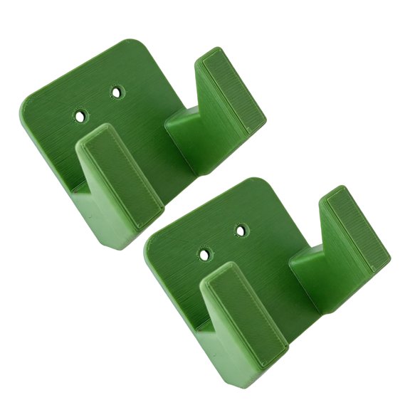 Two Piece Wall Mount Tool Rack with Raised Side Rests for Garage Wall Cabinet Side Workshop Board Daily Storage