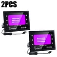 thumbnail image 1 of Two Pieces USB Purple light Flood light 10W High Brightness IP66 Waterproof Outdoor Mini Spotlight Wall Gate Garage Garden Lamp, 1 of 6