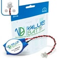 thumbnail image 1 of Two Pin RTC BIOS CMOS Battery 2 Pin for Asus Samsung HP Laptop Notebook PC CR2032, 1 of 5