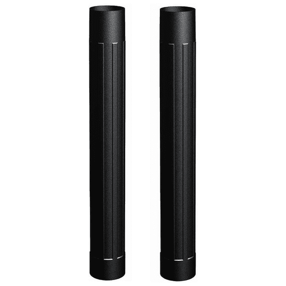 Two Plastic Extension Wands  1.25" Vacuum Attachment Set