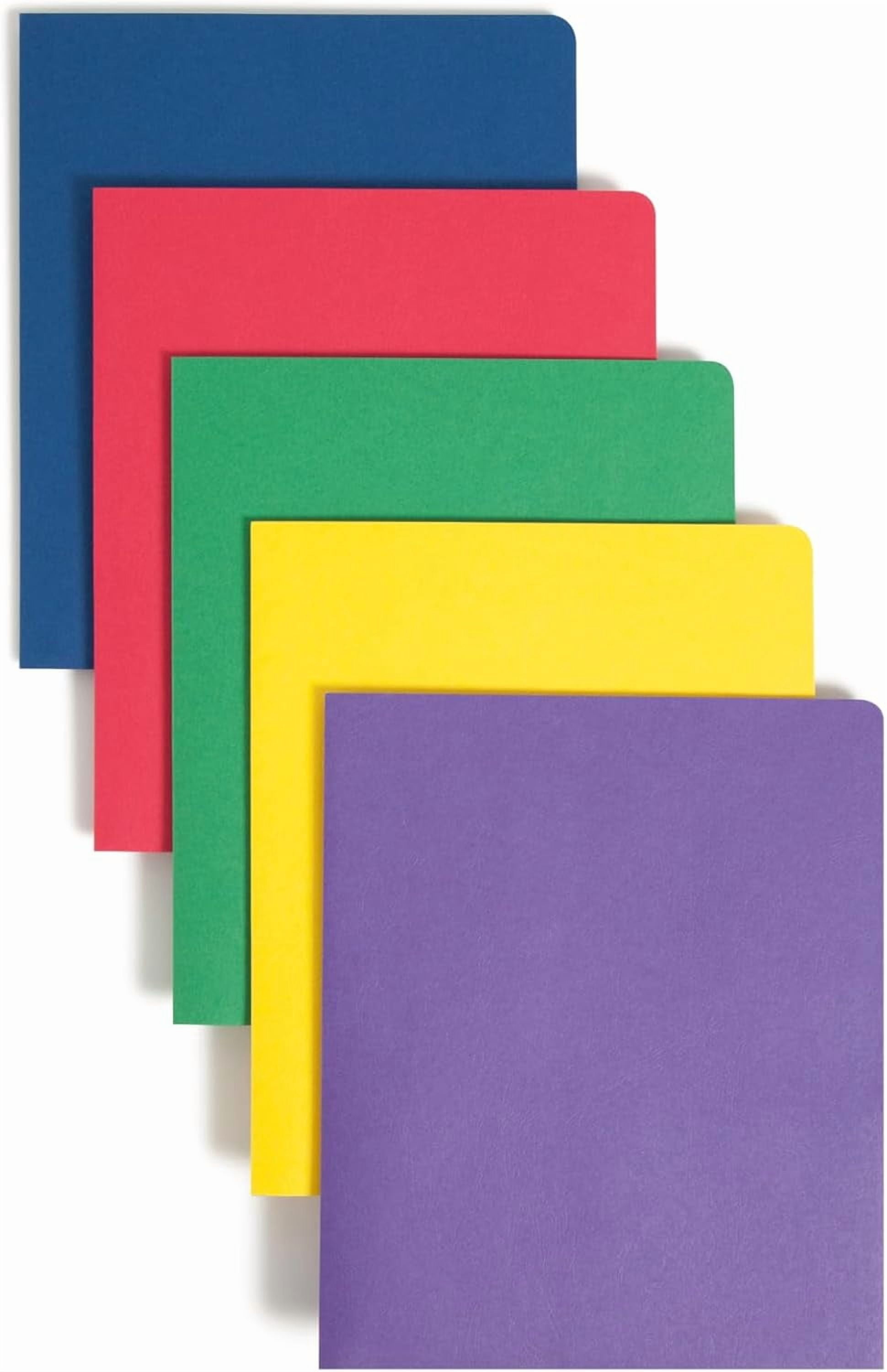 Two-Pocket Heavyweight File Folder, Letter Size, Assorted Colors, 50 per Carton (87863)