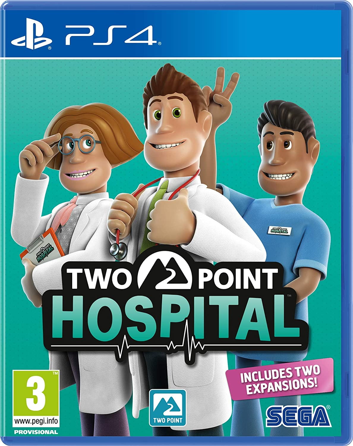 Two Point Hospital (PS4 Playstation 4) Build - Cure - Improve (includes 2  expansions) - Walmart.com