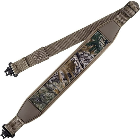 Adoreal Durable Adjustable Gun Sling, 45" Length, Khaki & Camo, Padded Shoulder Strap