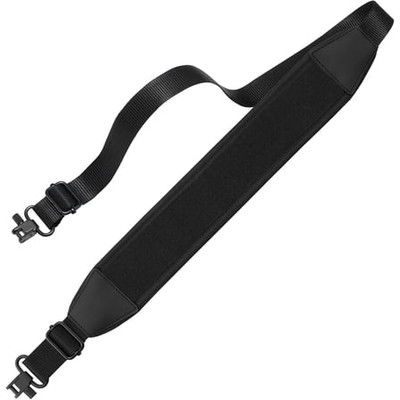 Two Point Sling with Swivels, Comfortable Neoprene Padded, Length Adjustable Shoulder Strap for Outdoors