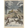 thumbnail image 1 of Two Polish Aviators Confronted By Hungry Wolves Poster Print By Mary Evans Picture Library (24 X 36), 1 of 3
