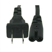 Two Prong Universal AC Power Cable for Xbox, PlayStation, Laptops, and More by Mars Device