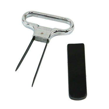 Two Prong Wine Bottle Opener Corkscrew Remover Wine Bottle Opener for Home Dining Room Hotel Bar Cork Puller Damaged Cork Remover Old Wine