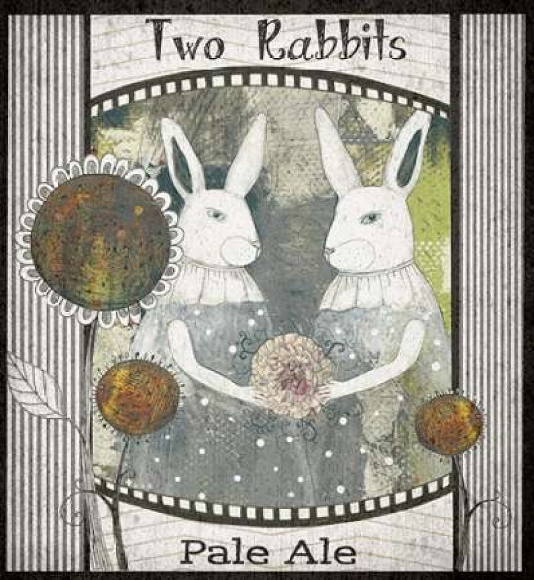 Two Rabbits Pale Ale Canvas Art - Sarah Ogren (24 x 24)