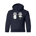 thumbnail image 1 of Two Racoons In A Uniform Hoodie Juniors -Image by Shutterstock,  x-Large, 1 of 4