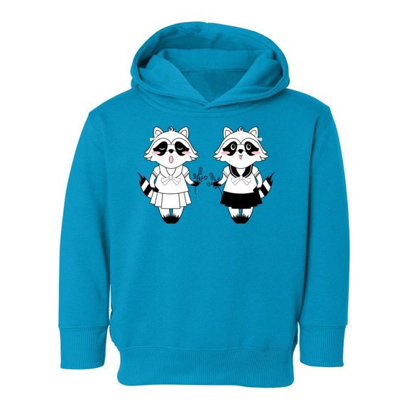 Two Racoons In A Uniform Hoodie Toddler -Image by Shutterstock,  2 Toddler