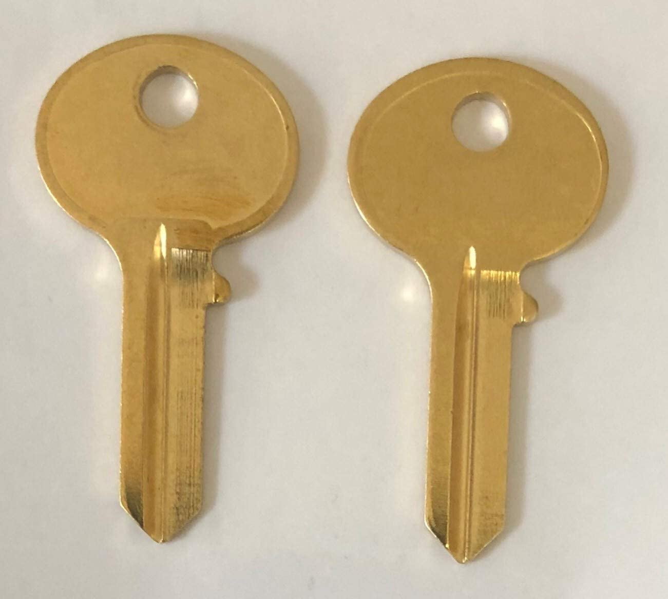 Two Replacement Keys for Hon File Cut to Lock/Key Numbers from