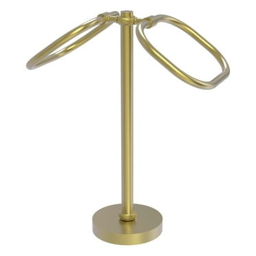 Two Ring Oval Guest Towel Holder (Build to Order)