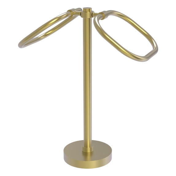 Two Ring Oval Guest Towel Holder (Build to Order)
