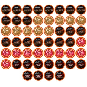 Two Rivers Coffee Autumn Flavored Coffee Pods for Keurig Coffee Brewers, 52-Pack