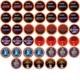 thumbnail image 1 of Two Rivers Coffee Bold & Dark Roast Coffee Pods, Compatible with 2.0 Keurig K-Cup Brewers, Assorted Bold Variety Pack, 40 Count, 1 of 11