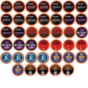 Two Rivers Coffee Bold & Dark Roast Coffee Pods, Compatible with 2.0 Keurig K-Cup Brewers, Assorted Bold Variety Pack, 40 Count