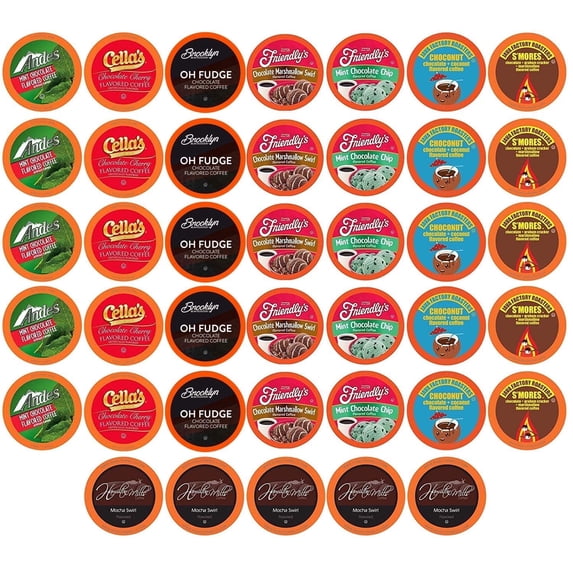 Free Shipping! Two Rivers Coffee Chocolate Lovers Coffee Pods for ...