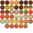 thumbnail image 1 of Two Rivers Coffee Single Serve Sampler Pack for Keurig K-Cup Brewers, Assorted Fall Flavors(Coffee, Cocoa, Tea), 40 Count, 1 of 9