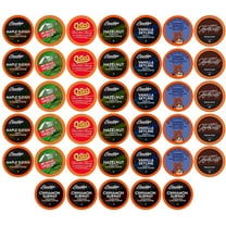 Two Rivers Coffee Flavored Coffee Pods Compatible with Keurig Coffee Brewer, Assorted Variety 40-Pack