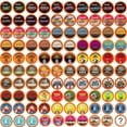 thumbnail image 1 of Two Rivers Coffee Mega Coffee Lovers Pods, Compatible with 2.0 Keurig K Cup Brewers, Assorted Variety Sampler Pack, 100 Count, 1 of 8