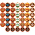 thumbnail image 1 of Two Rivers Coffee Flavored Sampler Pods Compatible with Keurig Coffee Machine 2.0 Hot Cocoa Pods, 40 pcs, 1 of 6