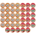 thumbnail image 1 of Two Rivers Coffee Ice Cream Flavored Coffee Pods, Variety Sampler Pack for Keurig 2.0 K Cup Brewers, 40 Count, 1 of 7
