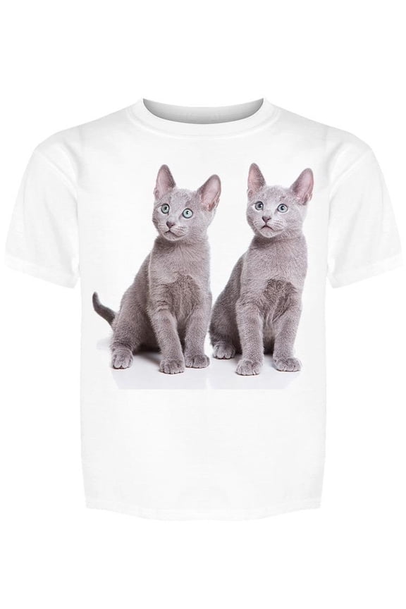 Two Russian Kittens Tee Boy's -Image by Shutterstock