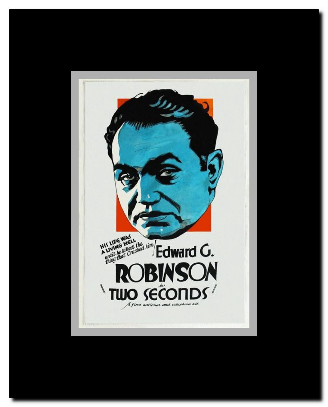 Two Seconds Framed Movie Poster