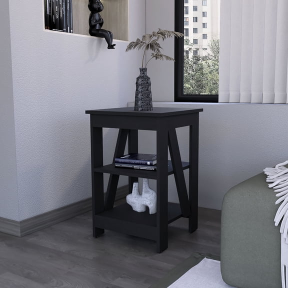 Two - Shelf Rectangular Living Room Table / Display Vases and Store Books