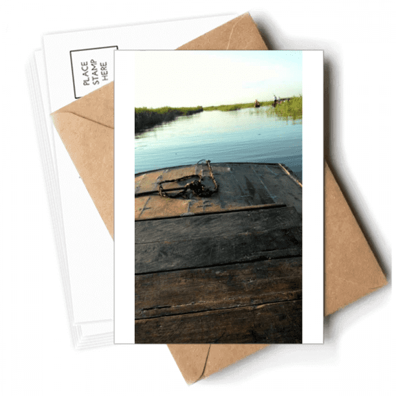 Two Side Field Art Deco Fashion Postcards Envelopes Blank Note Cards Mailing