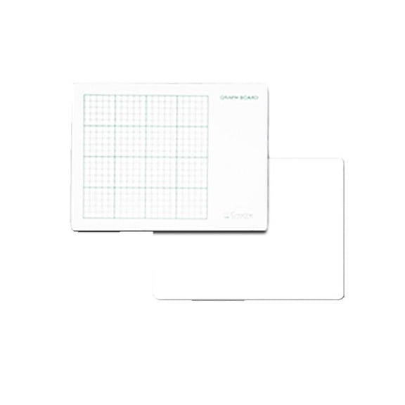 Two-Sided Dry Erase Board, Graph, 9 x 12 in. - Pack of 24